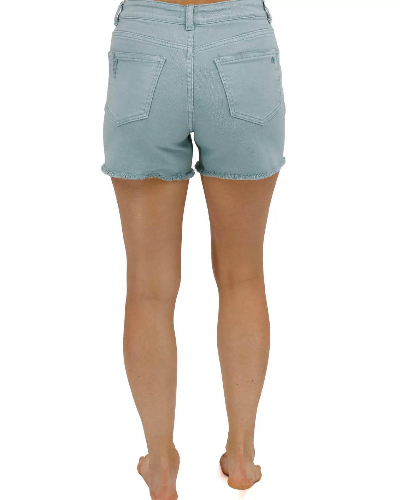 Online Casual Colored Denim Shorts Shorts