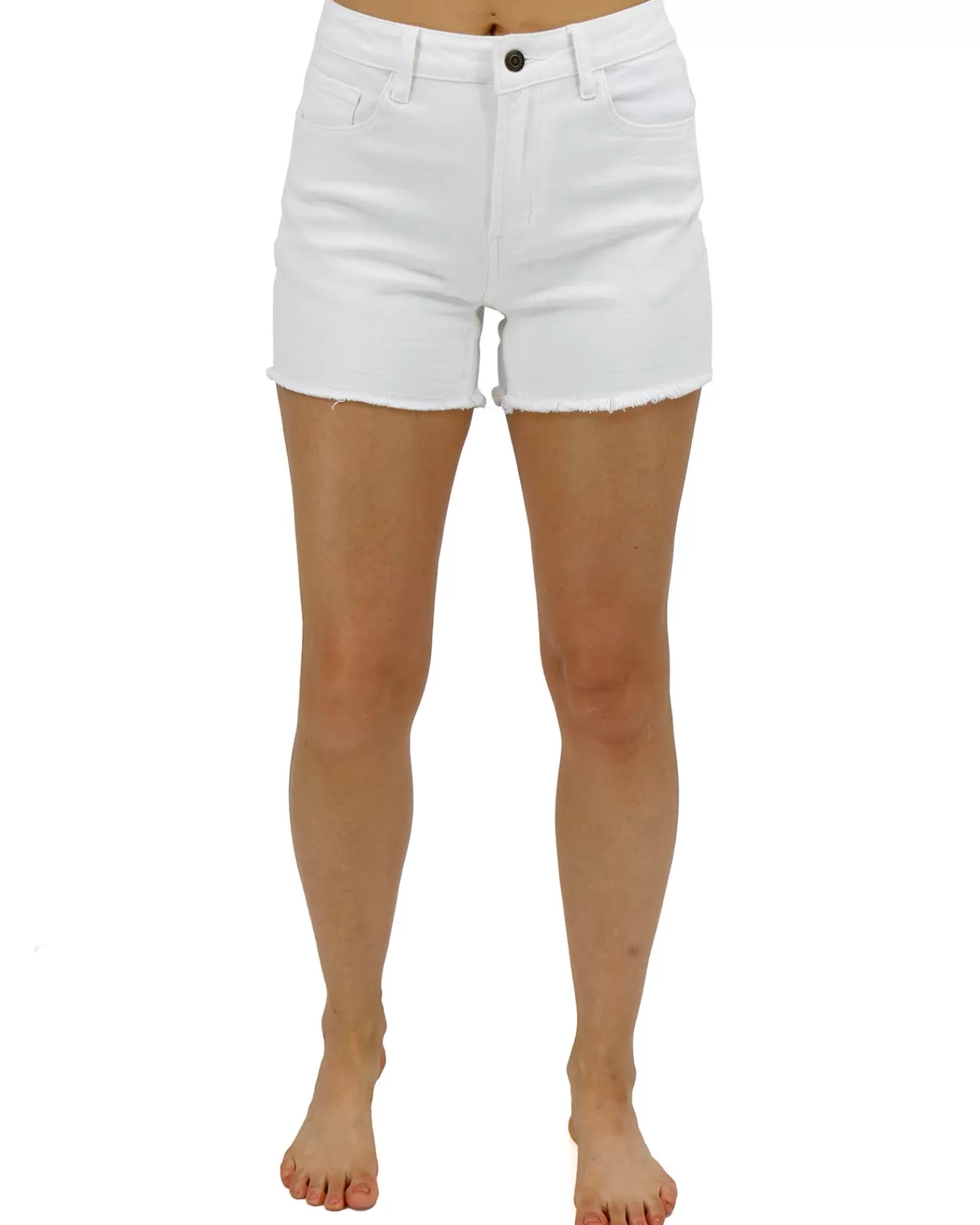 Outlet Casual Colored Denim Shorts Shorts