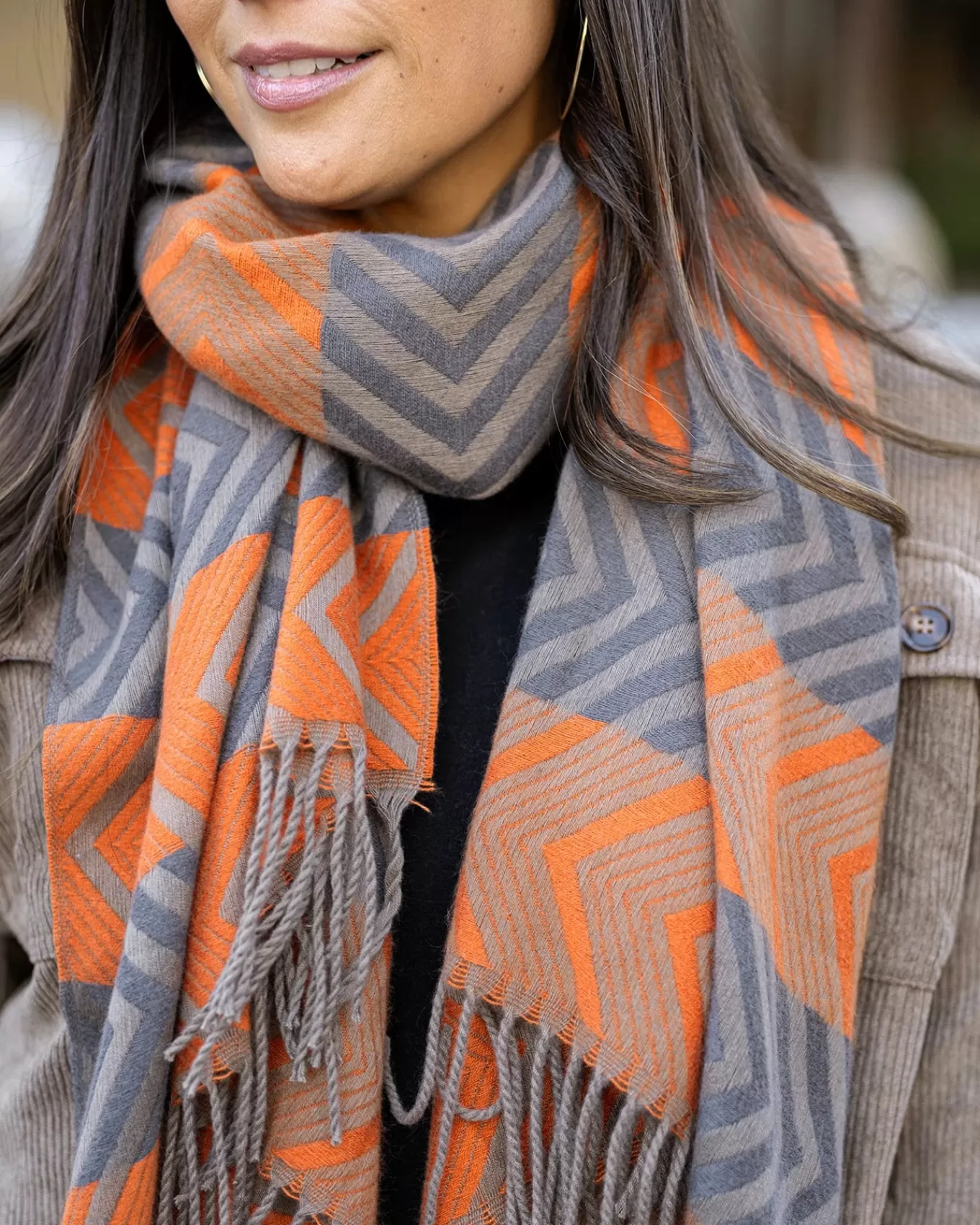 Fashion Chevron Scarf Scarves