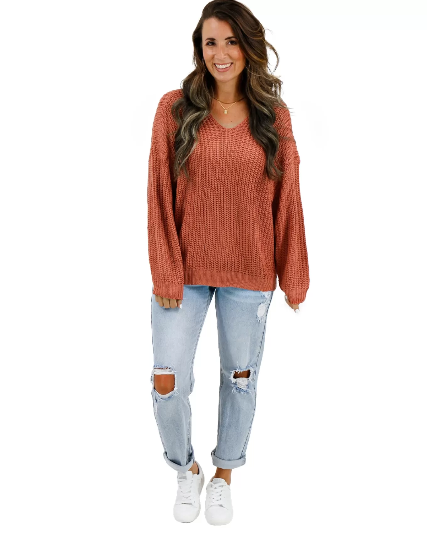 Cheap Mid-Rise Girlfriend Jeans Jeans + Jeggings