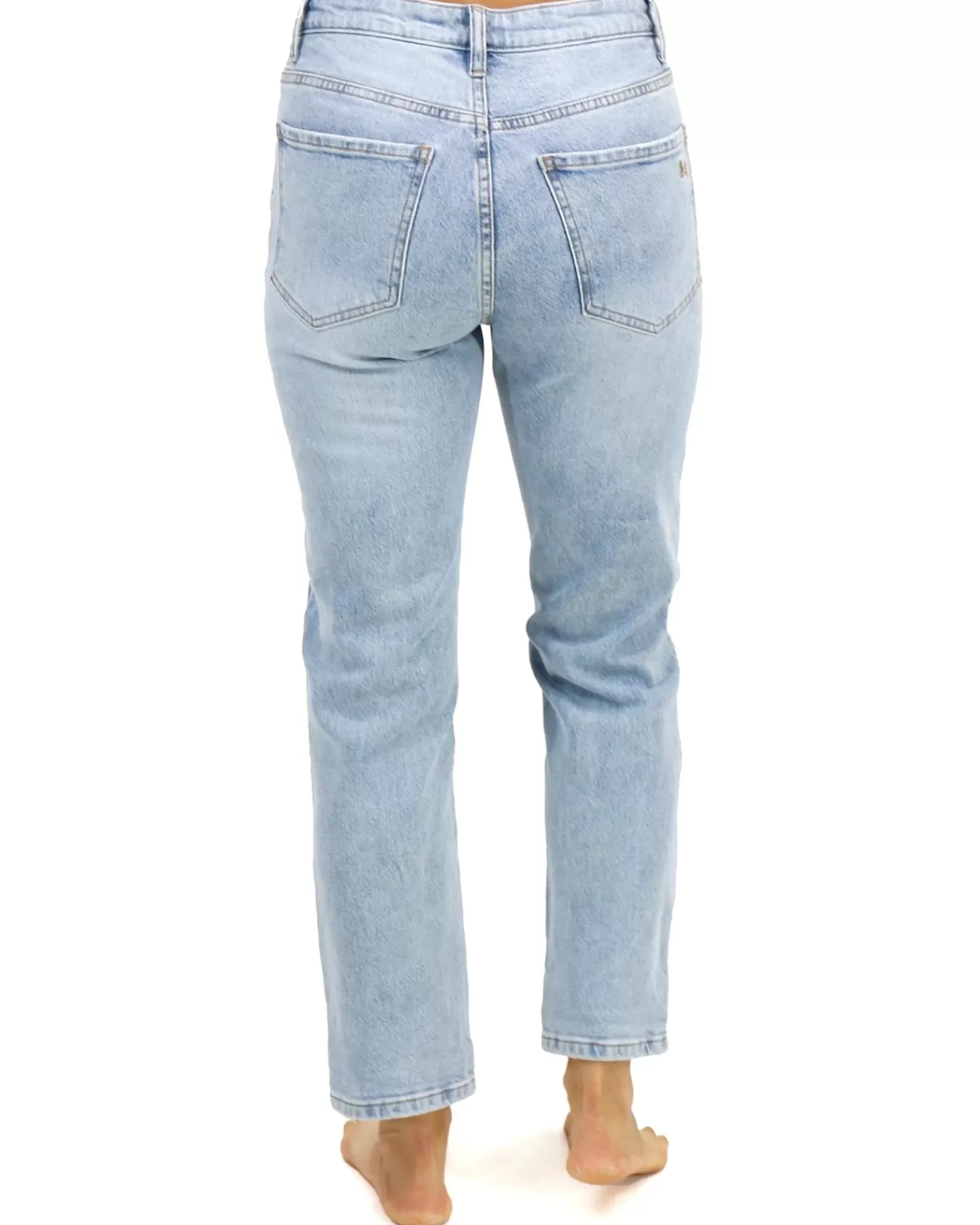 Discount Mid-Rise Girlfriend Jeans Jeans + Jeggings