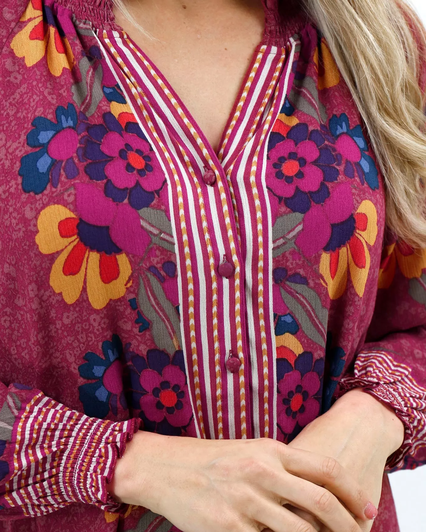 Shop Vintage Floral Garden Top - FINAL SALE Fashion Tops