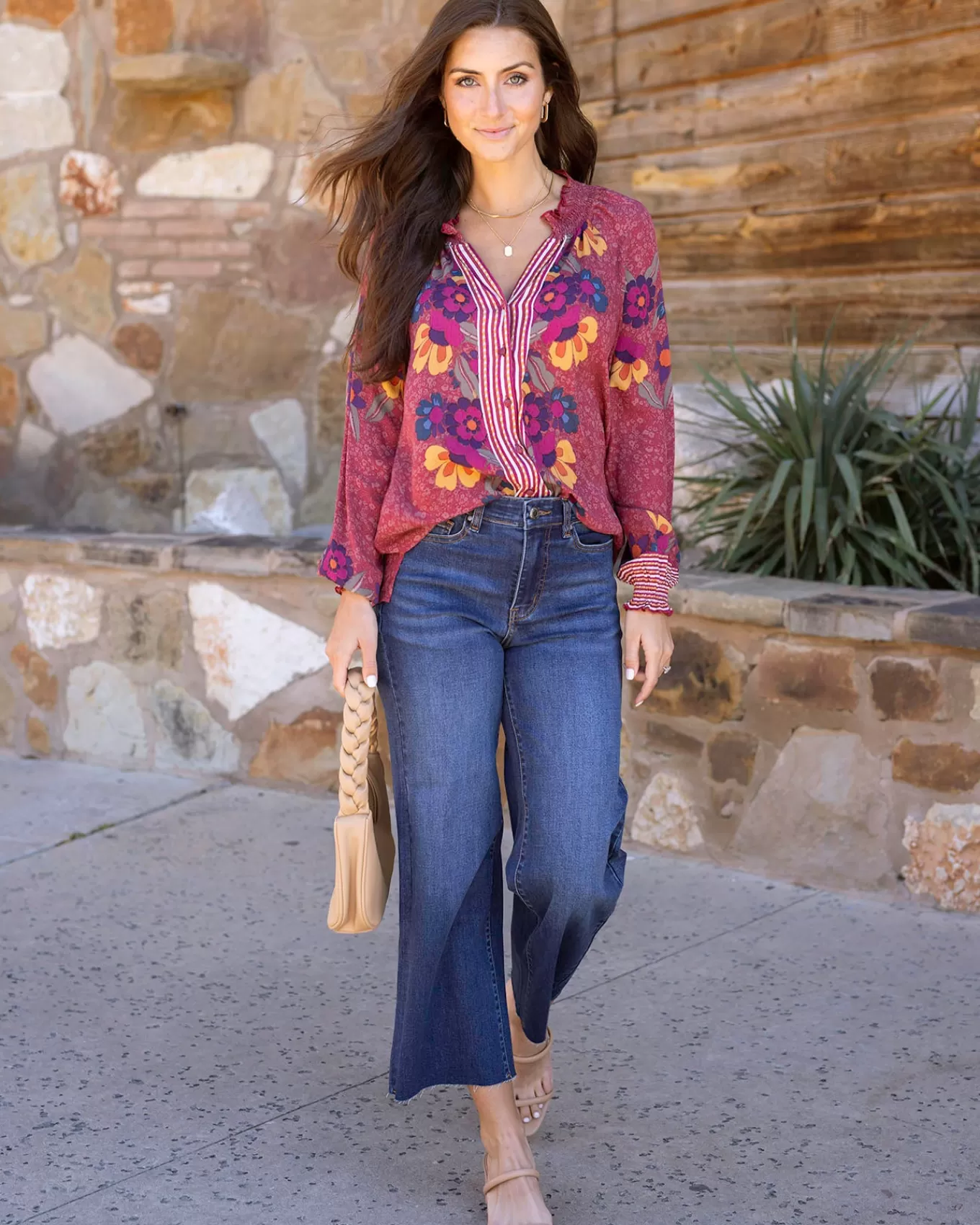Shop Vintage Floral Garden Top - FINAL SALE Fashion Tops