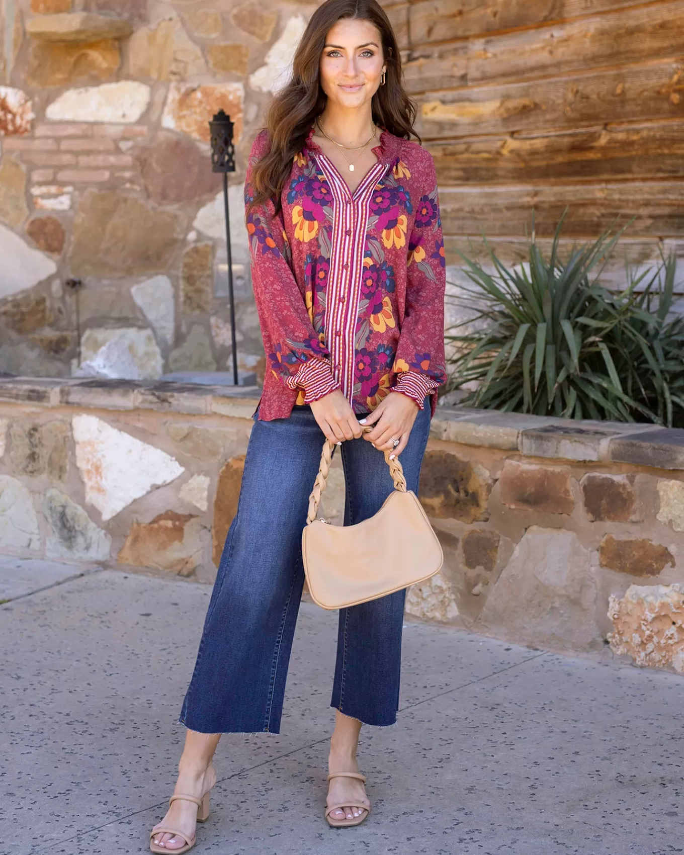Shop Vintage Floral Garden Top - FINAL SALE Fashion Tops