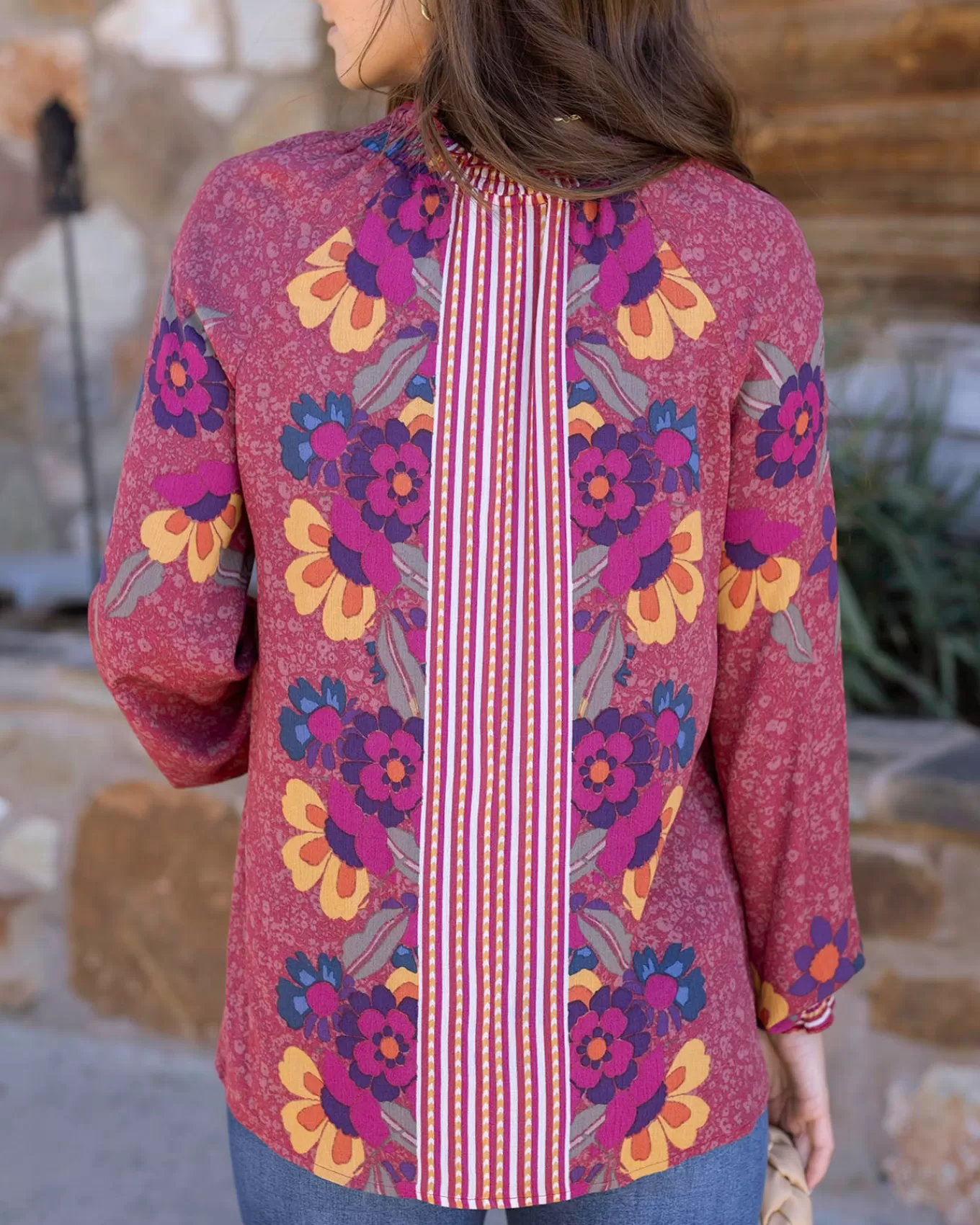 Shop Vintage Floral Garden Top - FINAL SALE Fashion Tops