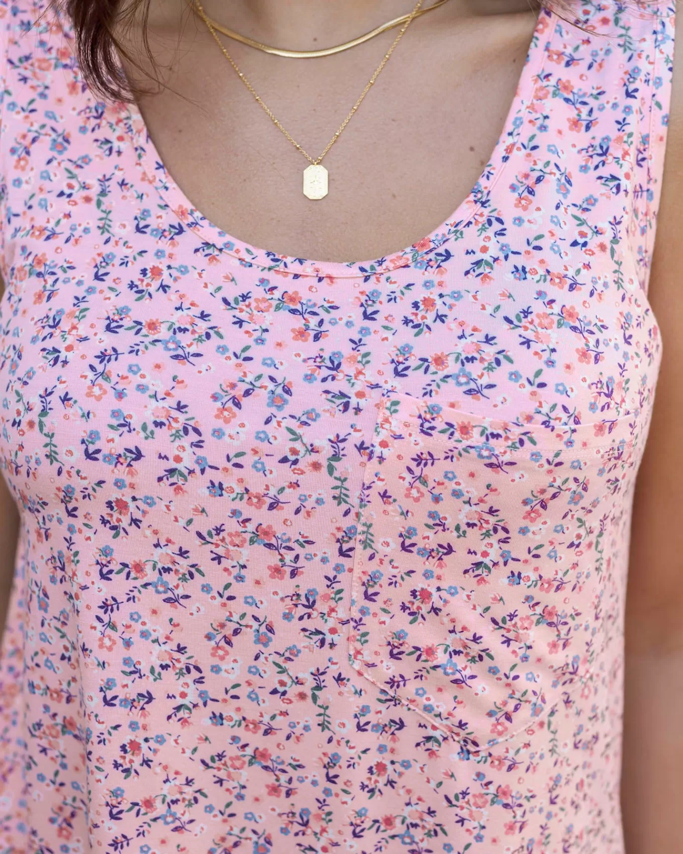 Cheap Perfect Pocket Scoop Neck Tank - FINAL SALE Tanks | Basics