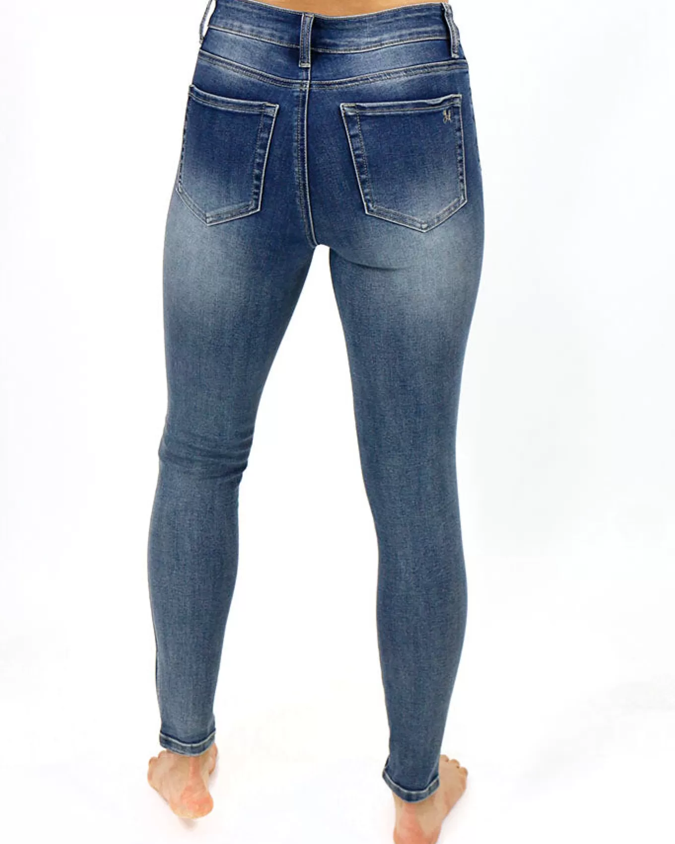 Best Plaid Patched Denim In - FINAL SALE Jeans + Jeggings