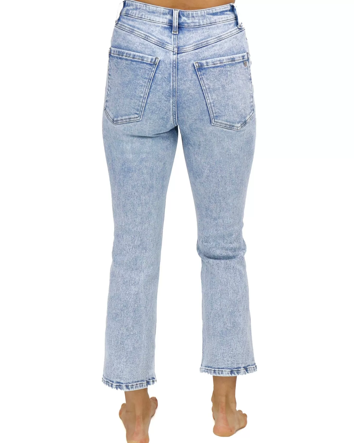 Store Premium Denim High Waisted Mom Jeans In - FINAL SALE Jeans + Jeggings
