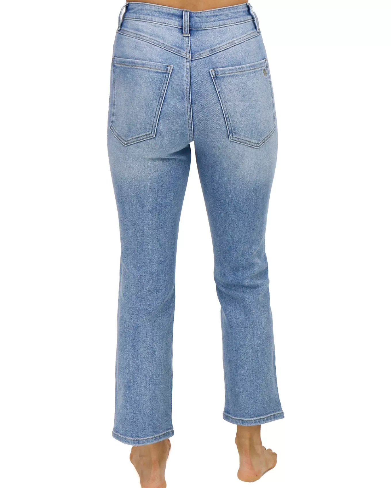 Clearance Premium Denim High Waisted Mom Jeans In - FINAL SALE Jeans + Jeggings