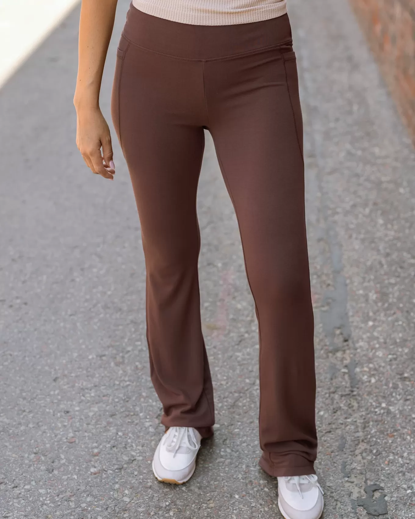 Hot Soft-Stretch Flare Leggings Lounge Pants | Leggings