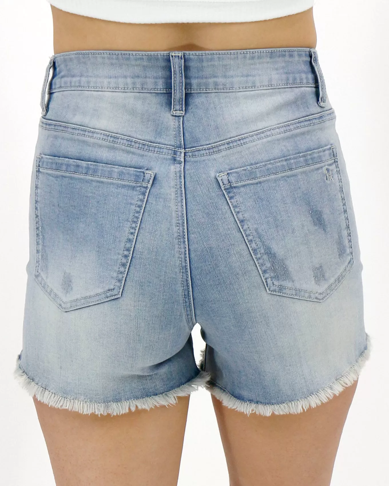 Flash Sale Vintage Crop Shorts - Distressed Shorts