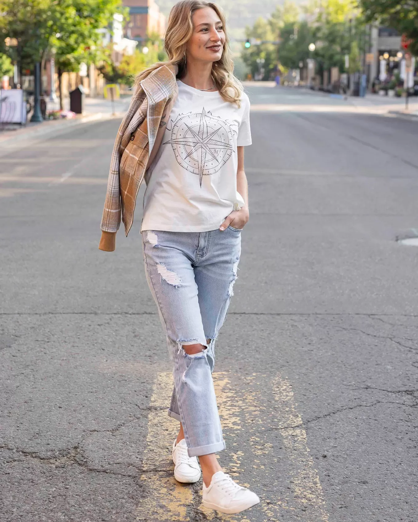Best Vintage Fit Any Day Graphic Tee - Graphic Tees