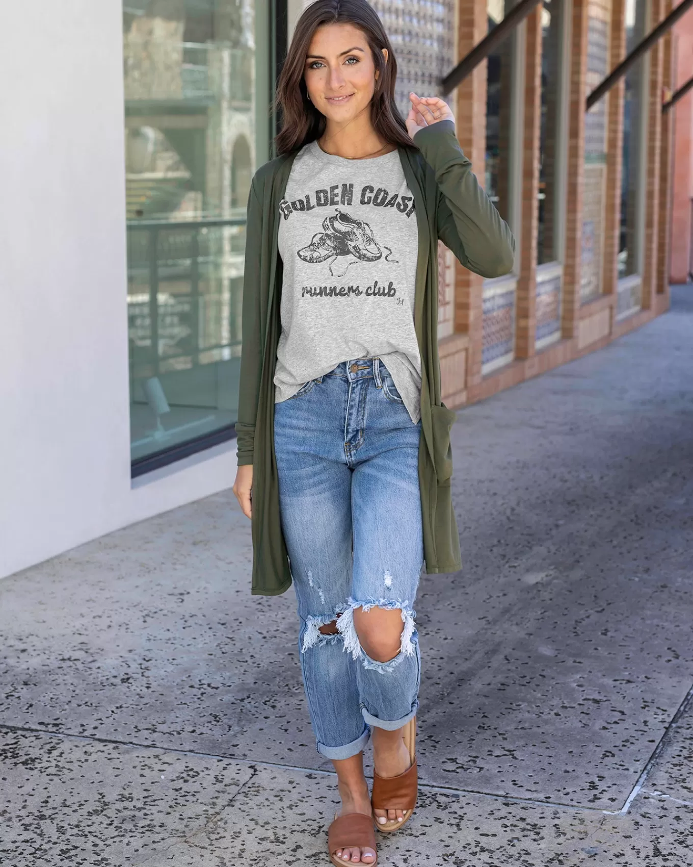 Fashion Vintage Fit Any Day Graphic Tee - - FINAL SALE Graphic Tees