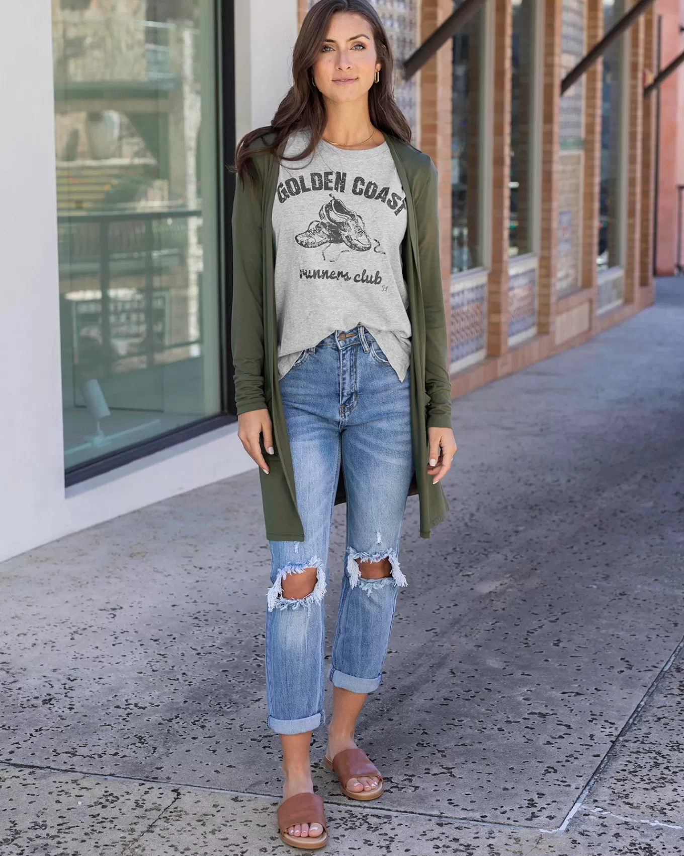Fashion Vintage Fit Any Day Graphic Tee - - FINAL SALE Graphic Tees