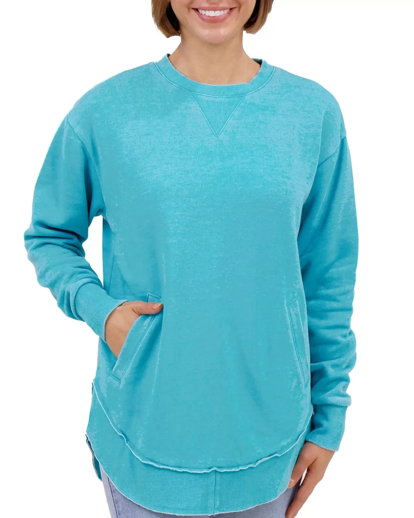 Discount Vintage Tunic Sweatshirt Lounge Tops | Sweaters