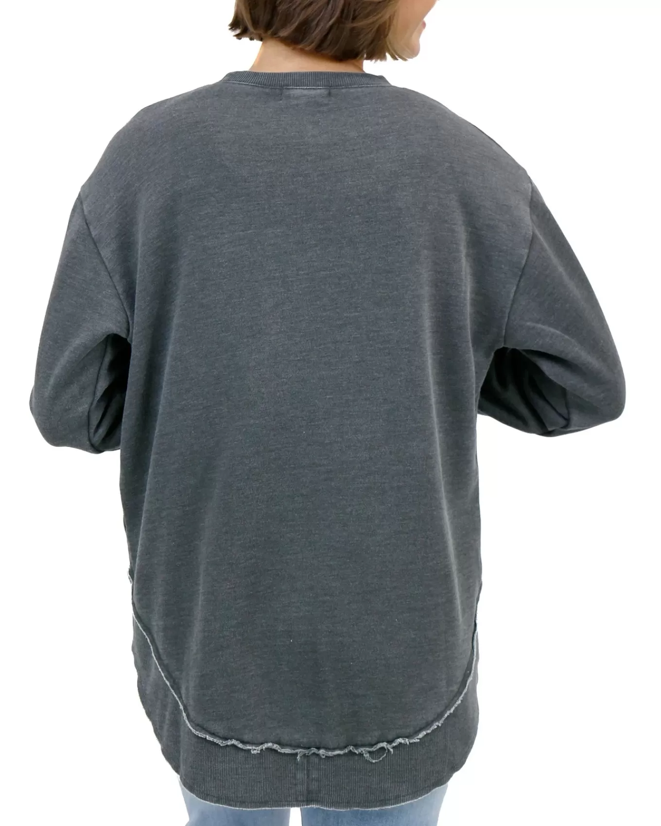 Cheap Vintage Tunic Sweatshirt Lounge Tops | Sweaters