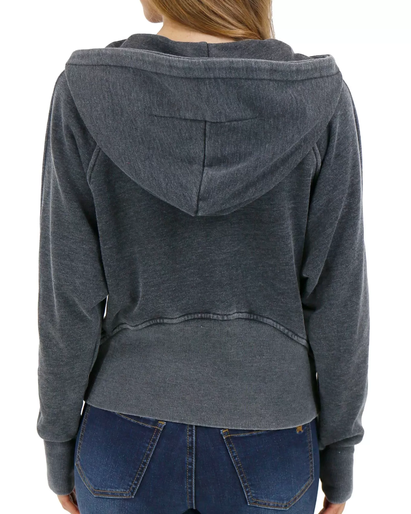 Clearance Vintage Washed Quarter Zip Hoodie In Hoodies + Pullovers