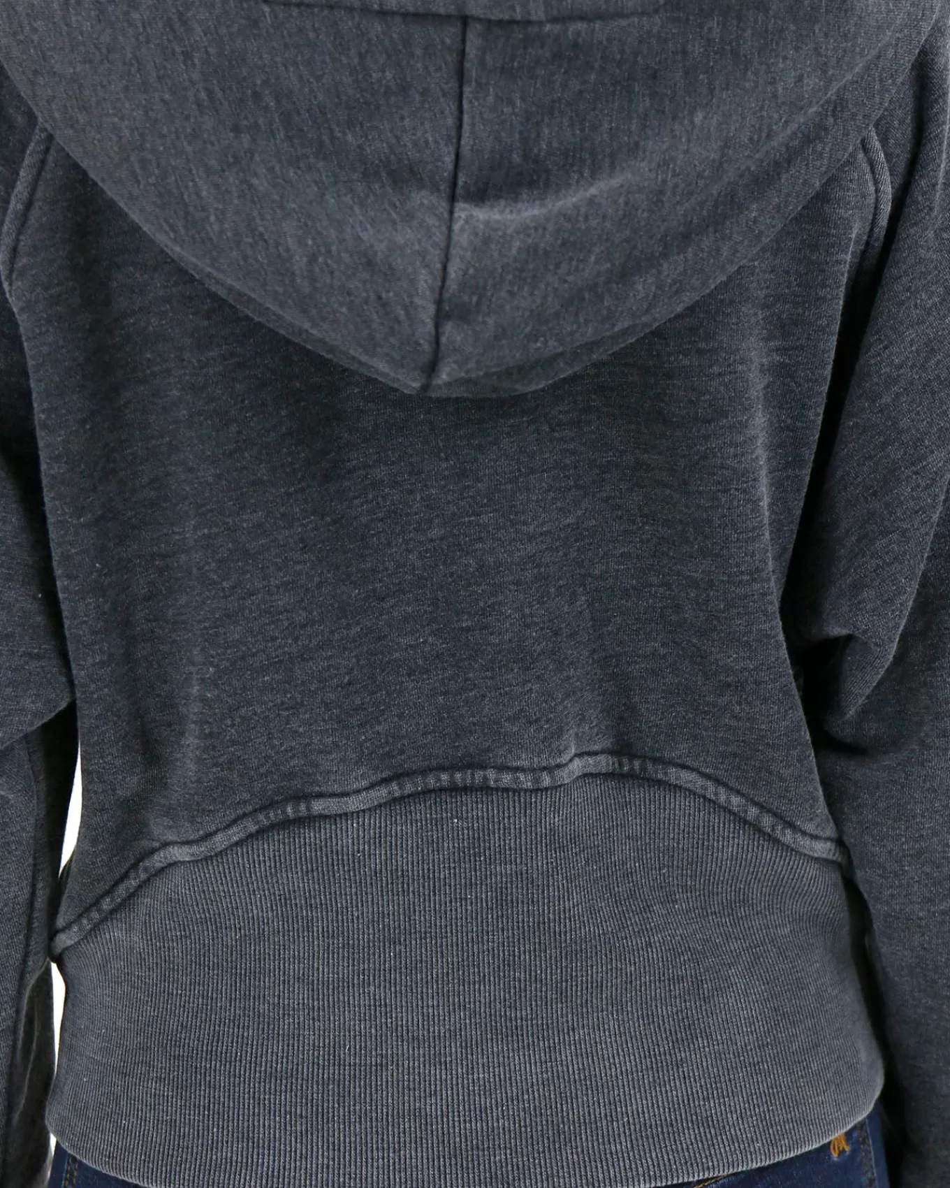 Clearance Vintage Washed Quarter Zip Hoodie In Hoodies + Pullovers