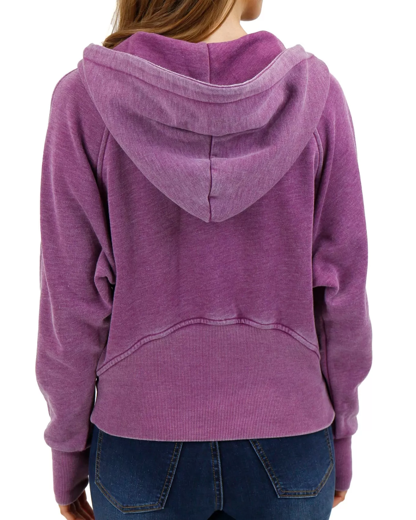 New Vintage Washed Quarter Zip Hoodie In - FINAL SALE Hoodies + Pullovers