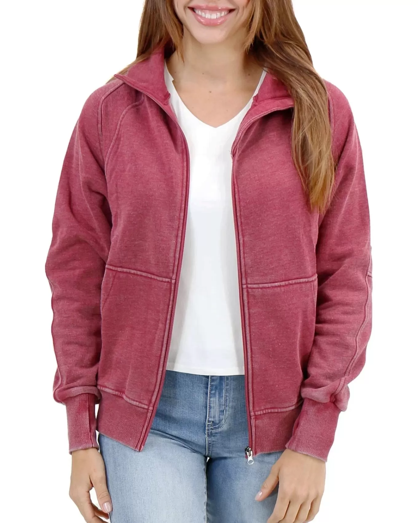 New Vintage Zip Up Sweatshirt Jackets + Vests | Hoodies + Pullovers