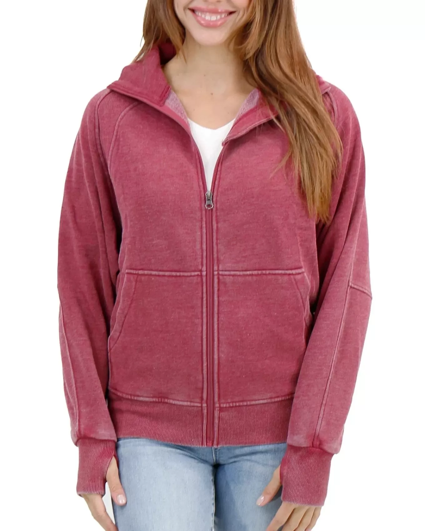 New Vintage Zip Up Sweatshirt Jackets + Vests | Hoodies + Pullovers