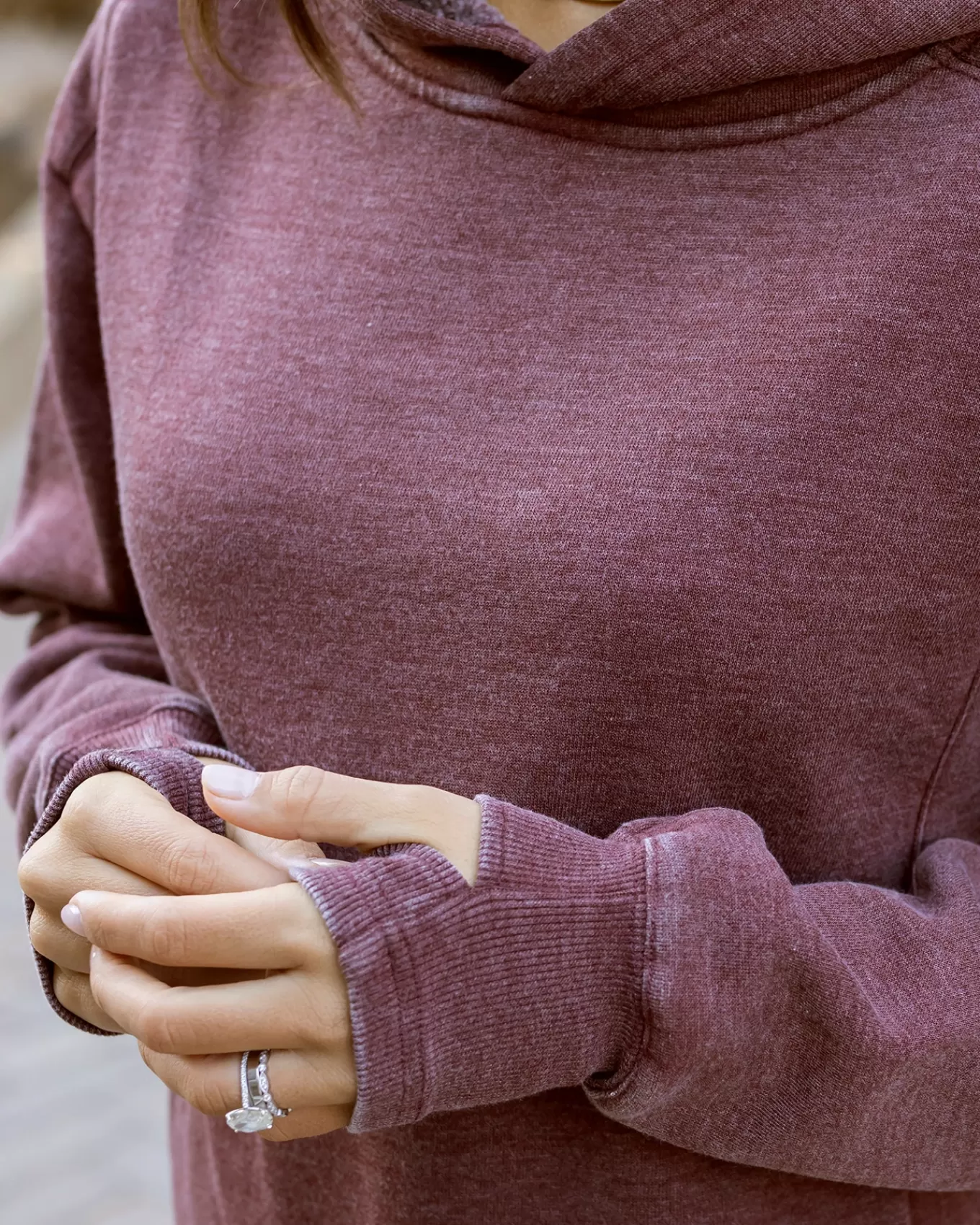 Best Sale Vintage Fleece Hoodie Hoodies + Pullovers