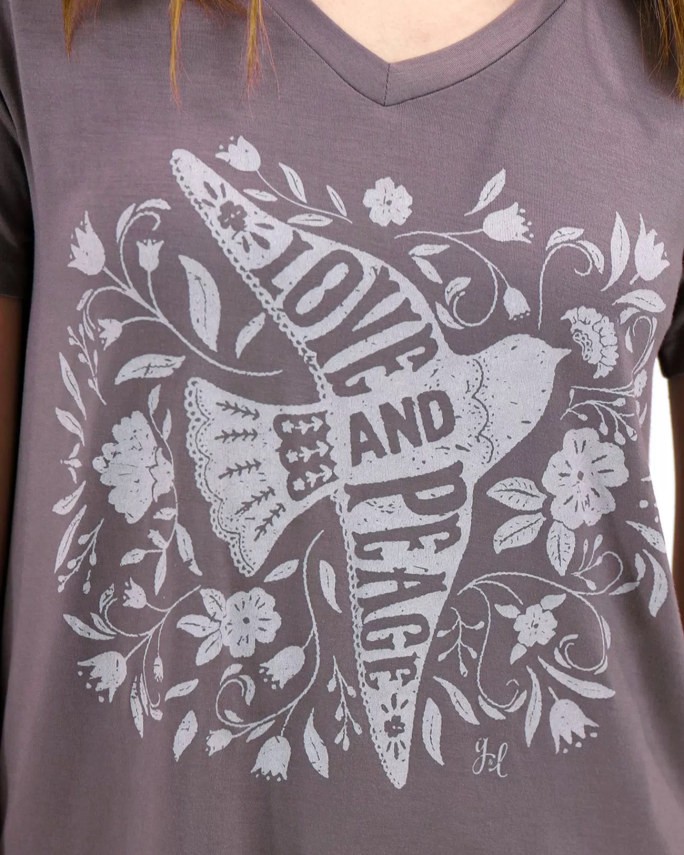 Cheap VIP Favorite Perfect V-Neck Graphic Tee - - FINAL SALE Graphic Tees