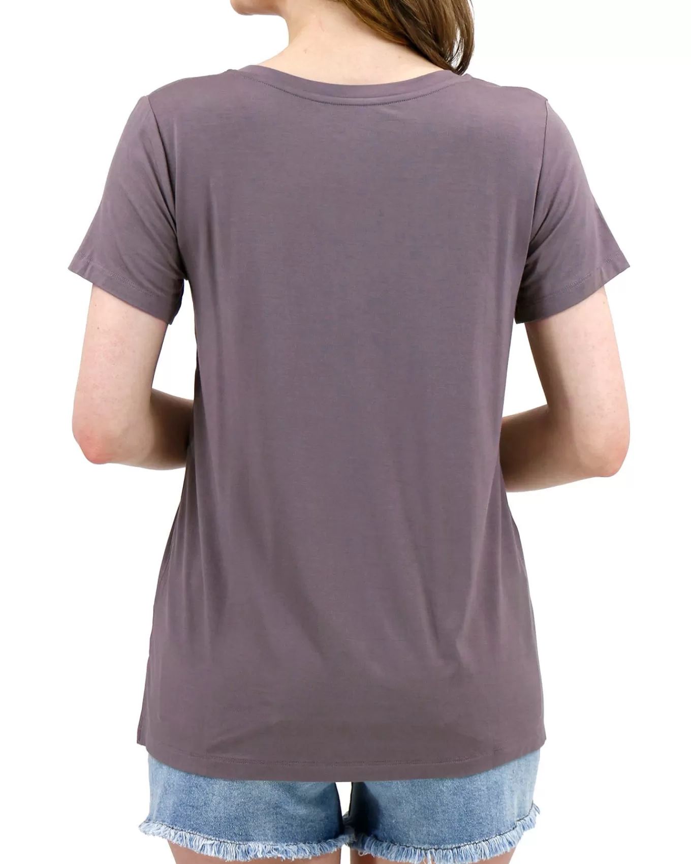 Cheap VIP Favorite Perfect V-Neck Graphic Tee - - FINAL SALE Graphic Tees