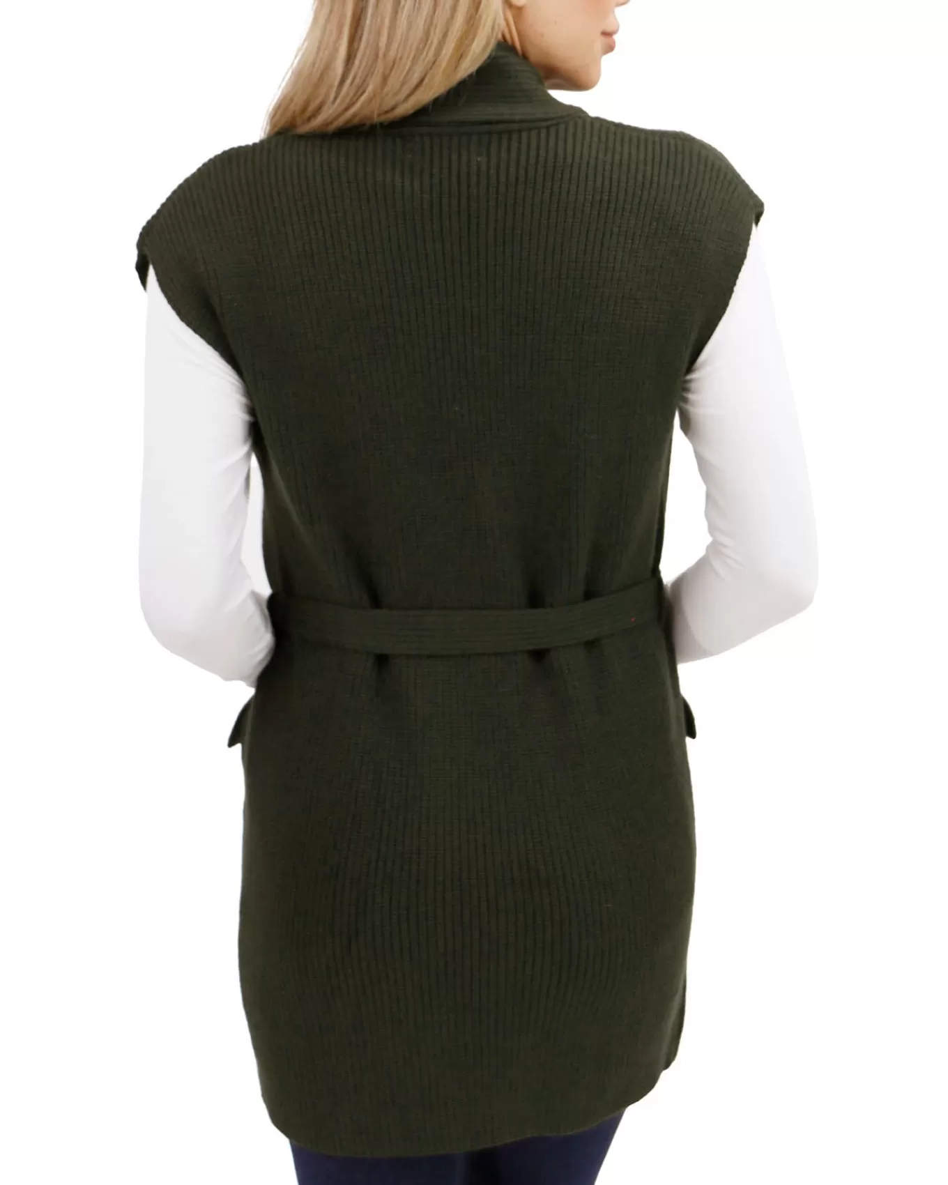 Clearance Winter Knit Long Sweater Vest - FINAL SALE Robes + Cardigans | Jackets + Vests